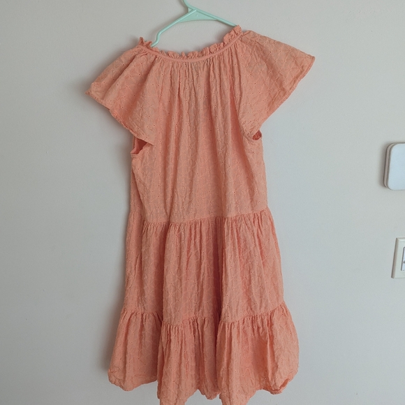 Tommy Hilfiger babydoll eyelet dress - Picture 2 of 3